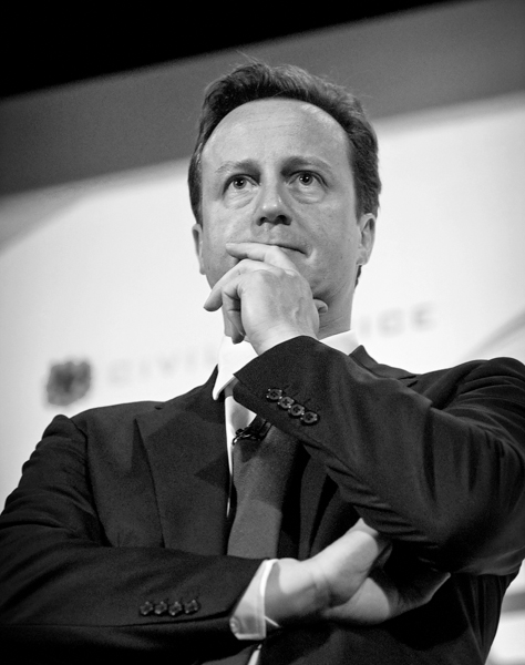 David Cameron photographed by James Boyer Smith